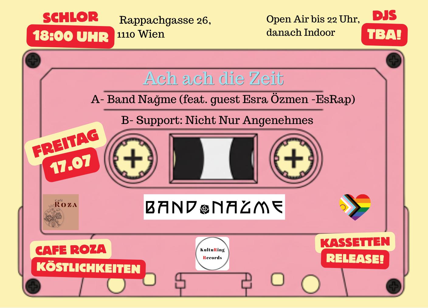 Band Nağme Kassetten Release Party