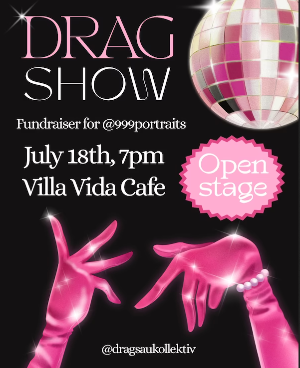 Dragsau X 999portraits: Fundraiser & Open Stage