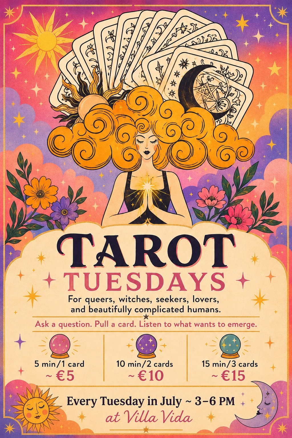 Tarot Tuesdays at Villa Vida