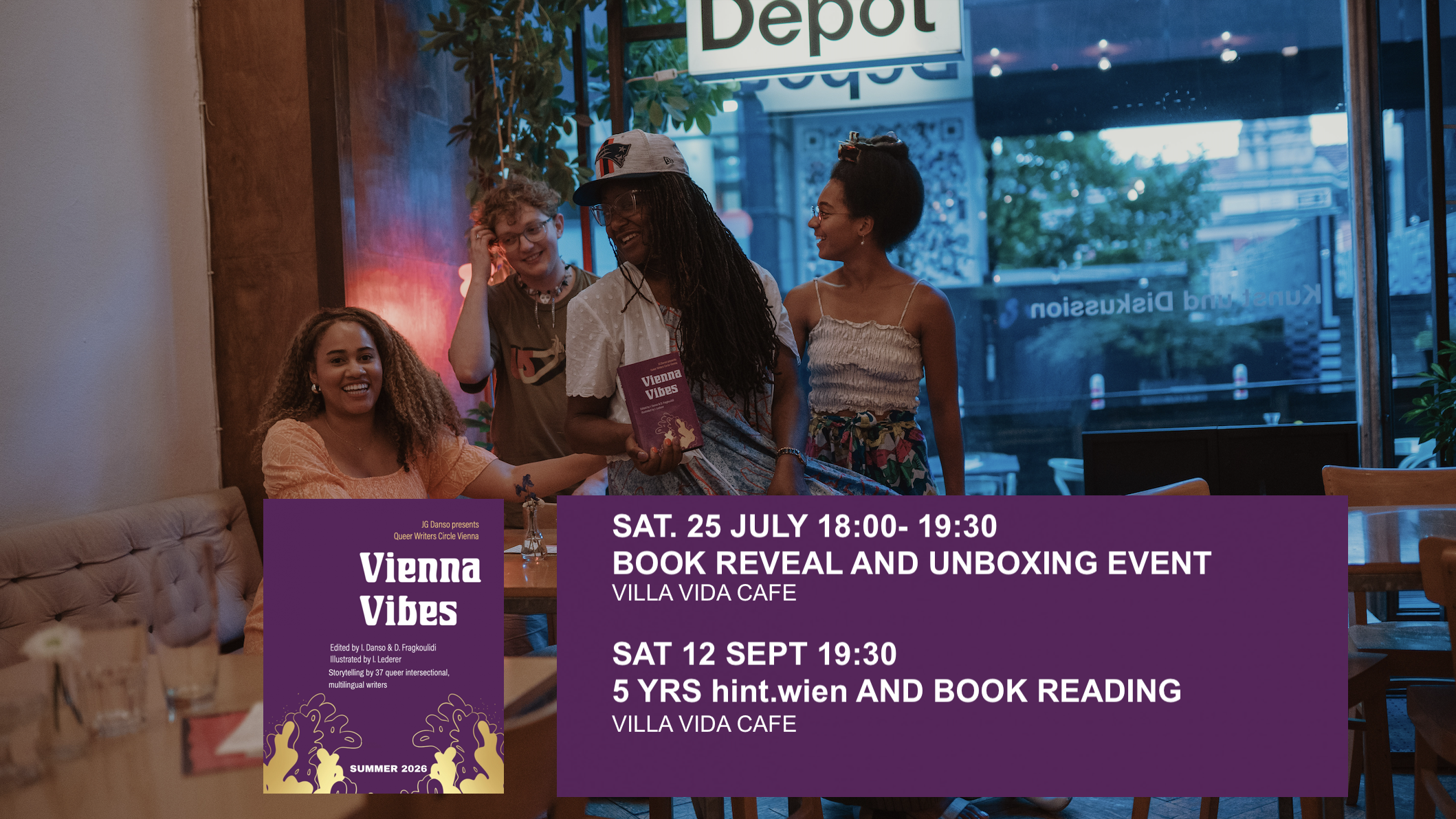 Vienna Vibes: BOOK REVEAL AND UNBOXING EVENT 