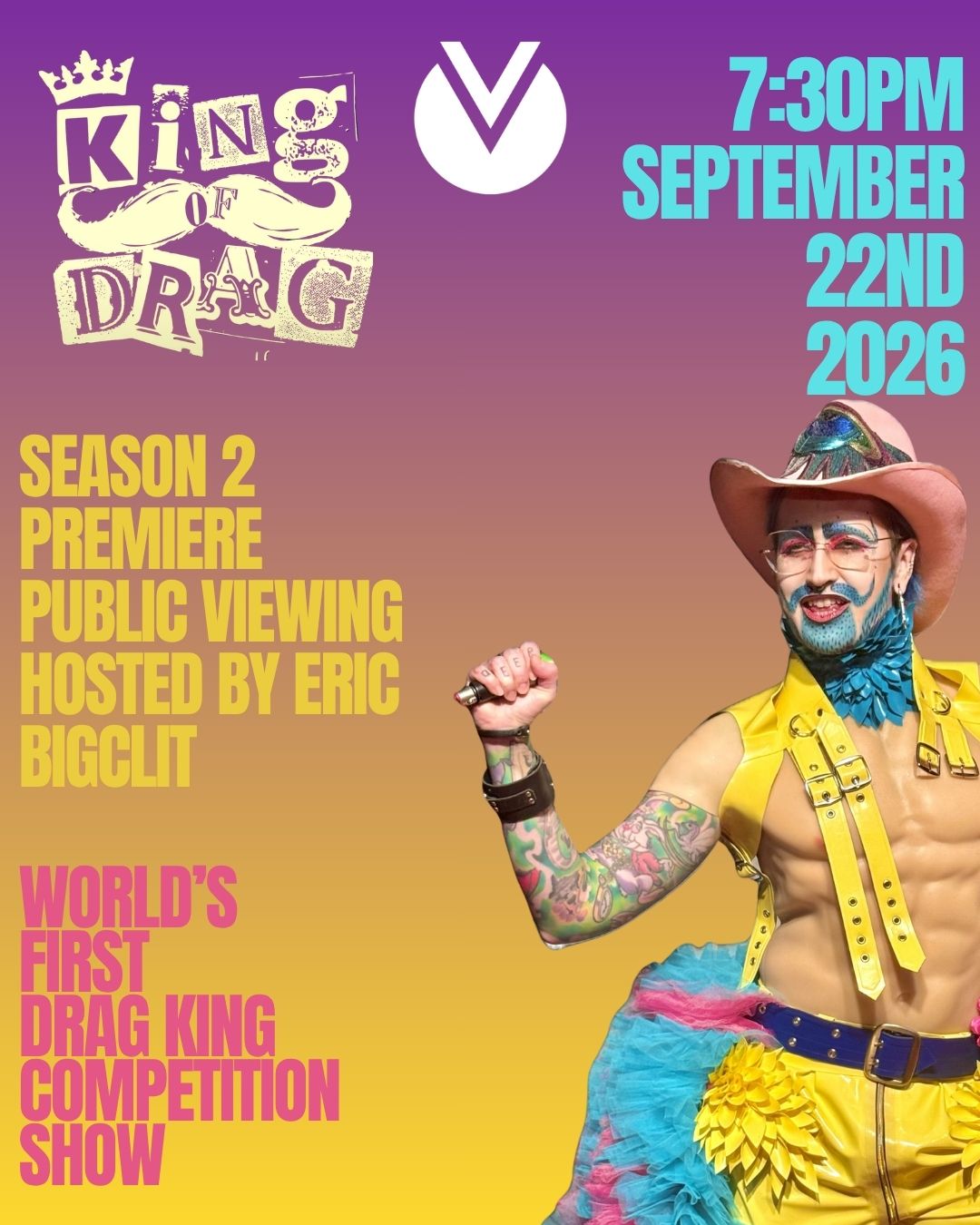 King of Drag Season 2 Premiere – Public Viewing