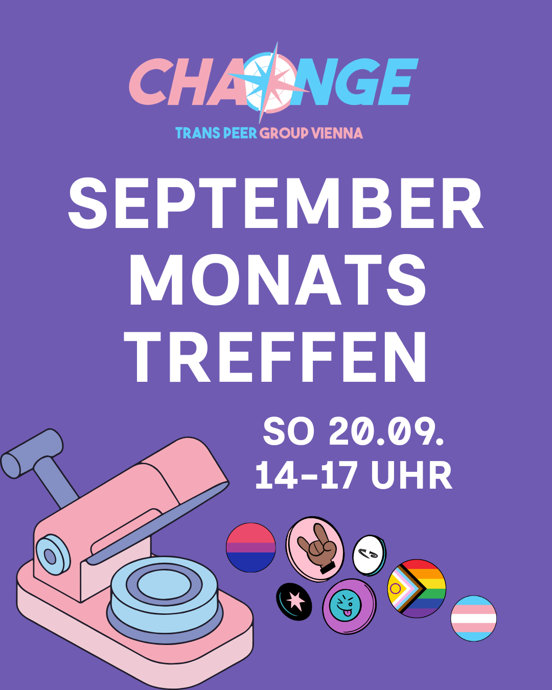 Cha(i)nge - Trans Peer Group Vienna Monatstreffen
