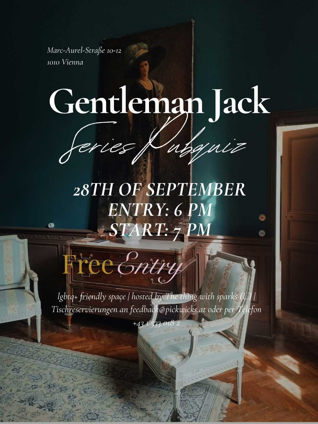 Gentleman Jack Series Pubquiz