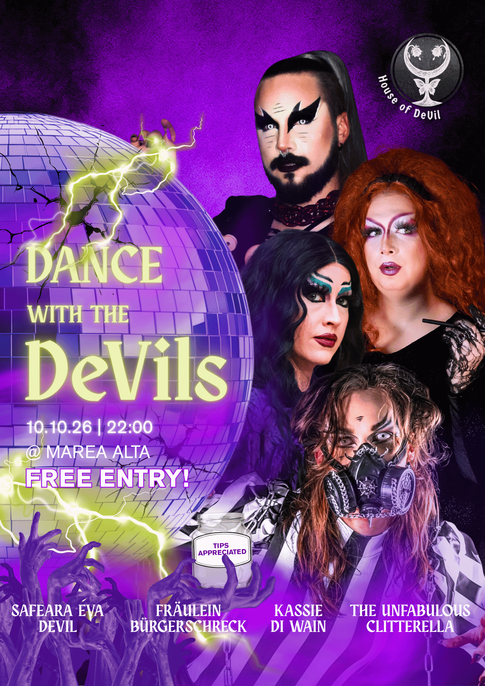 DANCE WITH THE DeVils - Halloween Drag Show